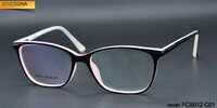 Plastic frames for glasses TR-90 + CA material (flex hinges) FOCUS FCS012