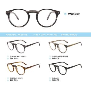Plastic acetate eyeglasses frame WD1649