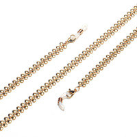 Цепочка для очков с бусинами из опала GL1333