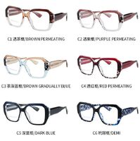 TR90 plastic frame or glasses with blue light protection, with spring hinges FA87202