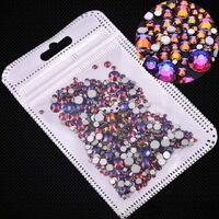 Set of rhinestones with flat bottom for decorating frames and glasses, 39 colors, PD0006