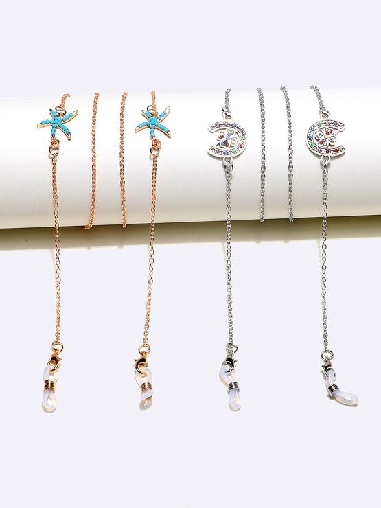 Цепочка для очков с кристаллами GM001