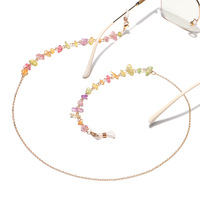 Модная цепочка для очков из натурального лазурита GL1206