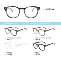 Plastic acetate eyeglasses frame WD2264