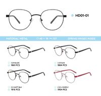 Metal frame with TR-90 temples HD01-01