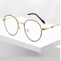 Очки металлические с защитой от синего света 9648-3-GT