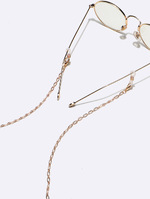 Набор из двух золотых и серебряных цепочек для очков GM162