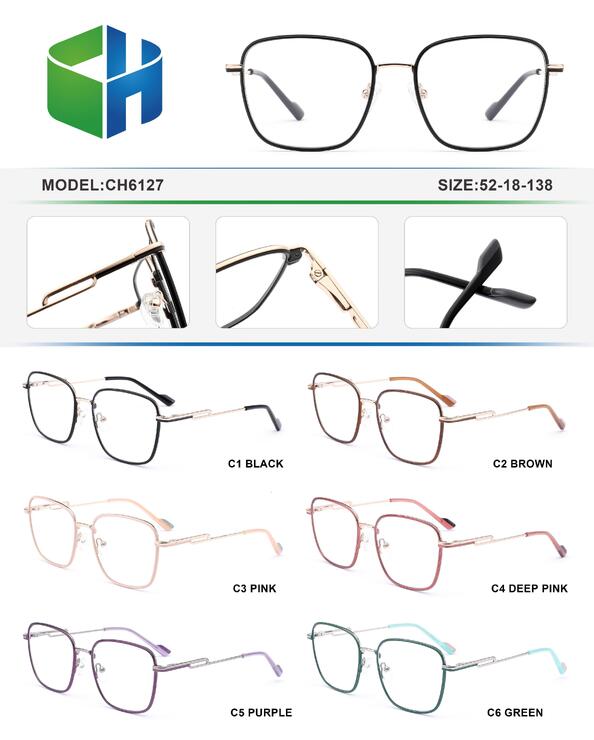 Metal frame with spring hinges CH6127-DA