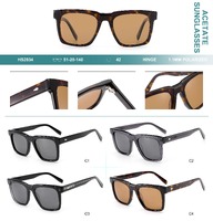 Поляризационные солнцезащитные пластиковые очки из материала ацетат Big City HS2834