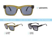 Plastic acetate frame polarized sunglasses WD1591PS
