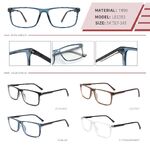 Оправа пластиковая из TR90 с флексом LE1053-DA