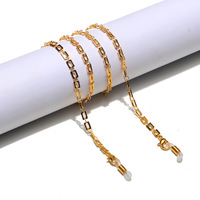 Цепочка для очков модная с медными сердечками GL1156