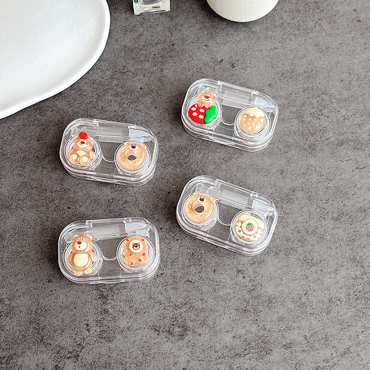 Mini set for a soft contact lens (Kits for contact lenses) XF216