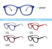 Plastic acetate eyeglasses frame for women WD1467