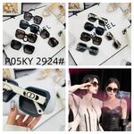 Polarized metal + TR90 sunglasses P05KY 2924