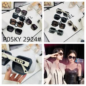 Polarized metal + TR90 sunglasses P05KY 2924