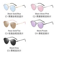 Photochromic glasses with blue light and UV protection 9650-2-GT