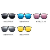 Polarized plastic TR90 sunglasses clip-on KY2005