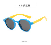 Polarized silicone sunglasses with UV400 protection for kids T11015