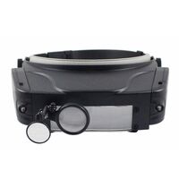 Binocular magnifier with backlight, magnifying glass with head mount 81007-C-XX, magnification: 1,5Х, 3Х, 6,5Х, 8Х