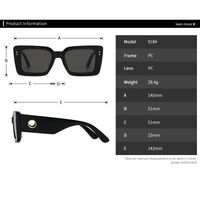 Plastic frame with UV400 protection lenses Elit 9184-EL-2