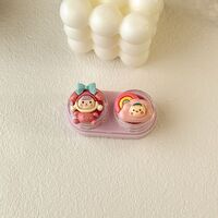 Mini soft contact lens kit retractable W-CT15彩虹月亮女孩