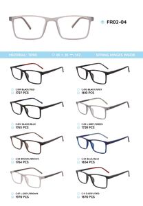 TR90 plastic frame for glasses FR02-04