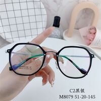 Hybrid frame, metal + TR90, with Blue Block coating SANTA M8079