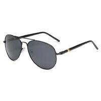 Polarized photochromic metal sunglasses KY209-2