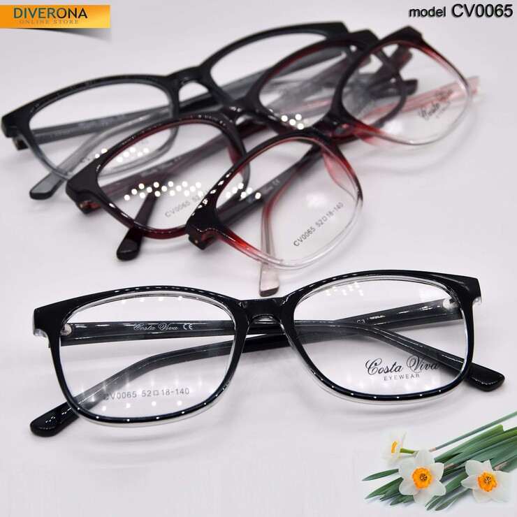 Plastic eyeglass frames Costa Viva CV0065