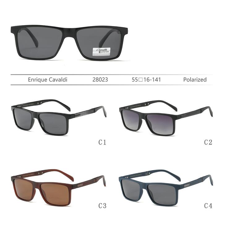 Polarized plastic sunglasses Enrique Cavaldi EC28023