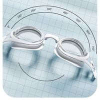 Swimming waterproof anti-fog goggles YA43-YU, diopters from -2.00 to -6.00