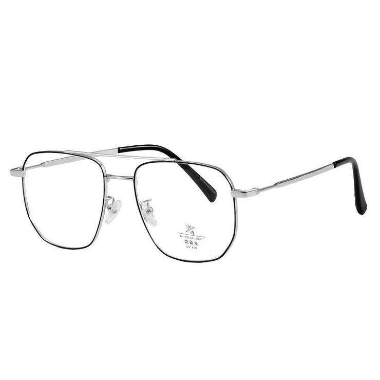 Metal frame with Blue Ray Cut protection lenses MAMO 8667
