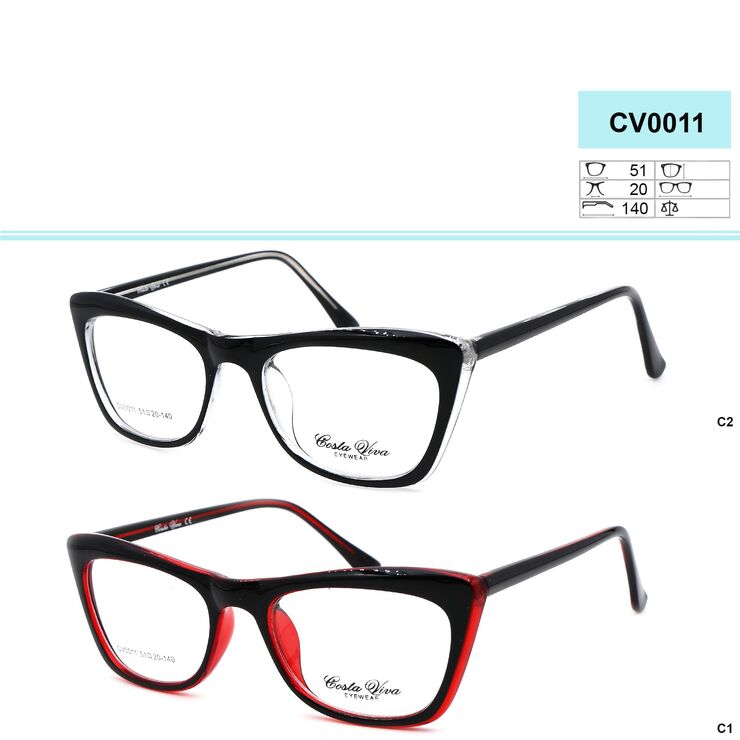Plastic eyeglass frames Costa Viva CV0011