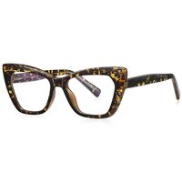 Plastic TR90 frames for glasses with Blue Ray Cut protection and flex hinges FOCUS FCS2185