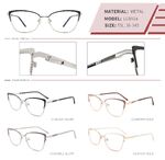 Оправа металлическая с флексом LE8814-DA