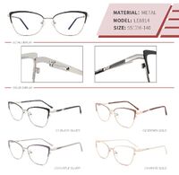 Metal frame with spring hinges LE8814-DA