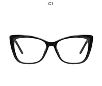 Plastic frames for glasses TR90+CA material (flex hinges) with Blue ray Cut FCS2001