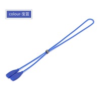 Шнурок-фиксатор для очков силиконовый 27 см, отверстие 3*5 мм