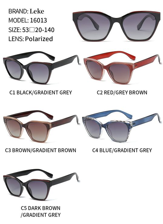 Солнцезащитные поляризационные пластиковые очки Leke L16013