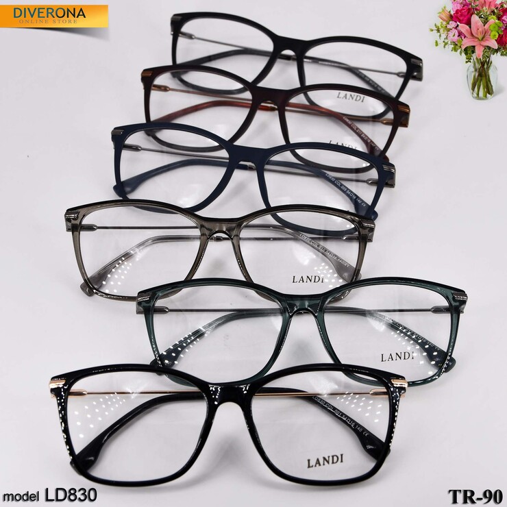 Plastic frames for glasses material TR-90 LD830