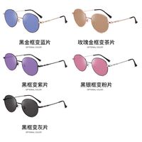 Photochromic glasses with blue light and UV protection 9642-GT