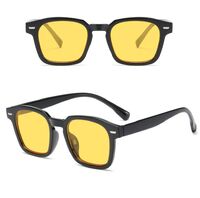 Fashionable sunglasses with colored lenses KY3351铰链