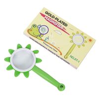 Magnifier, magnifying glass with handle 花朵放大镜-XX, diameter 75 mm, magnification: 5Х, 10Х