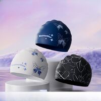 Silicone waterproof swimming cap for adults GJ002-YU