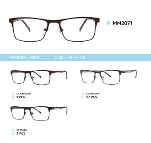 Оправа для очков металлическая мужская MM2071
