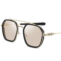 Очки пластиковые TR90 фотохромные с защитой от синего света 9734-GT