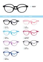TR-90 plastic frames for kids glasses 9029