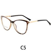 TR90 plastic frame or glasses with blue light protection, with spring hinges FA87001