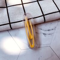 Пинцет пластиковый в индивидуальной упаковке в коробочке 